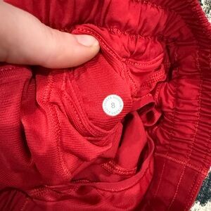 lululemon athletica Red Athletic Shorts